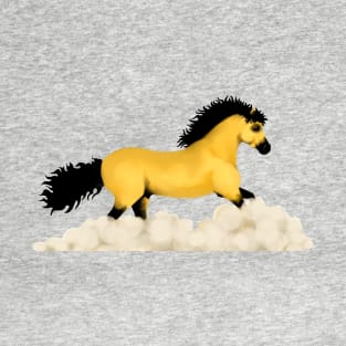 Stallion Kicking Up Dust T-Shirt